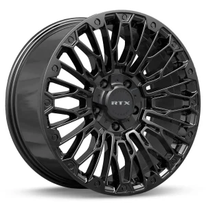 RTX Wheels – Chaos – Black – 20″x9″ 18mm – All weather Wheels – 083457